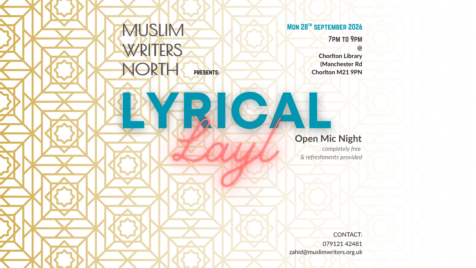 Lyrical Layl: The September Gathering