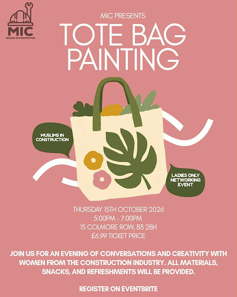 MIC Ladies Tote Bag Painting & Networking Social