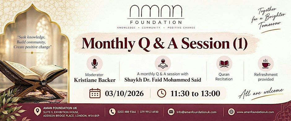 Monthly Q & A Session (1)