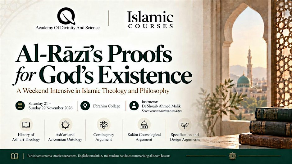 AL-RAZI'S  PROOFS FOR GOD’S EXISTENCE